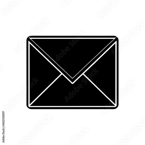 envelope mail icon vector  