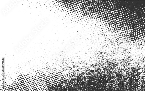 Abstract grunge texture. old canvas pattern textured for overlay, Grunge noise texture. Dirty grain. Dotted halftone, transparent background.