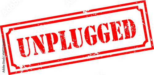 Grunge stamp unplugged