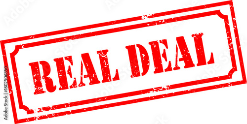 Grunge stamp real deal