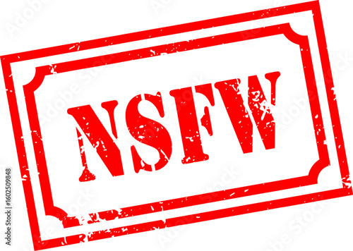 Grunge stamp NSFW