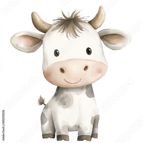 a cute animal of Cow