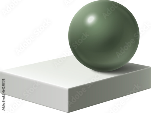 Dark Green Display