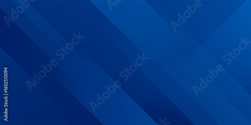 Abstract blue background with glowing geometric lines. Modern blue gradient square shape design. Futuristic technology concept. Suit for brochure, corporate, website, poster, banner, cover modern