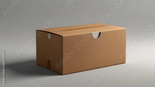 Wallpaper Mural Cardboard Box Mockup with Soft Shadow Torontodigital.ca