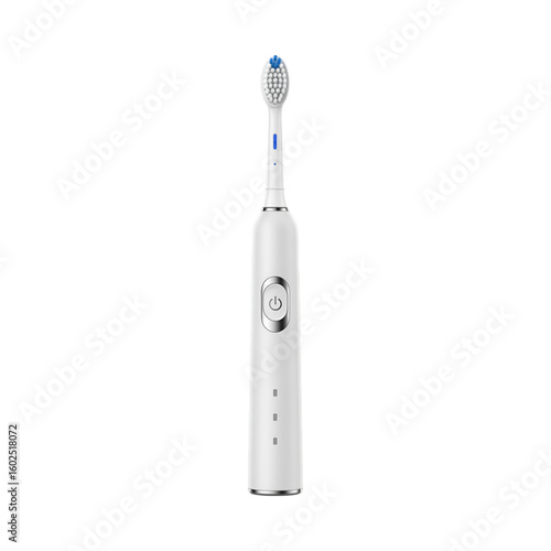 Electric toothbrush isolated on transparent background