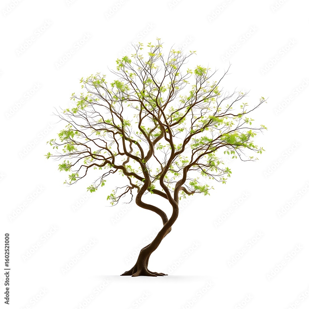 Obraz premium tree isolated on white background