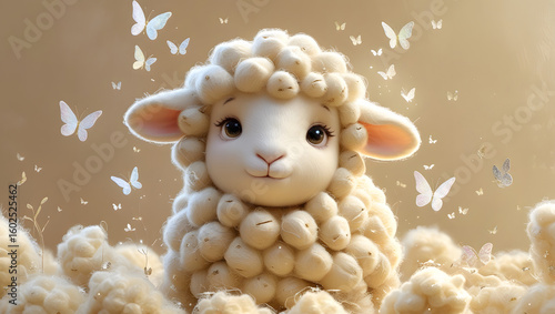 cute little sheep