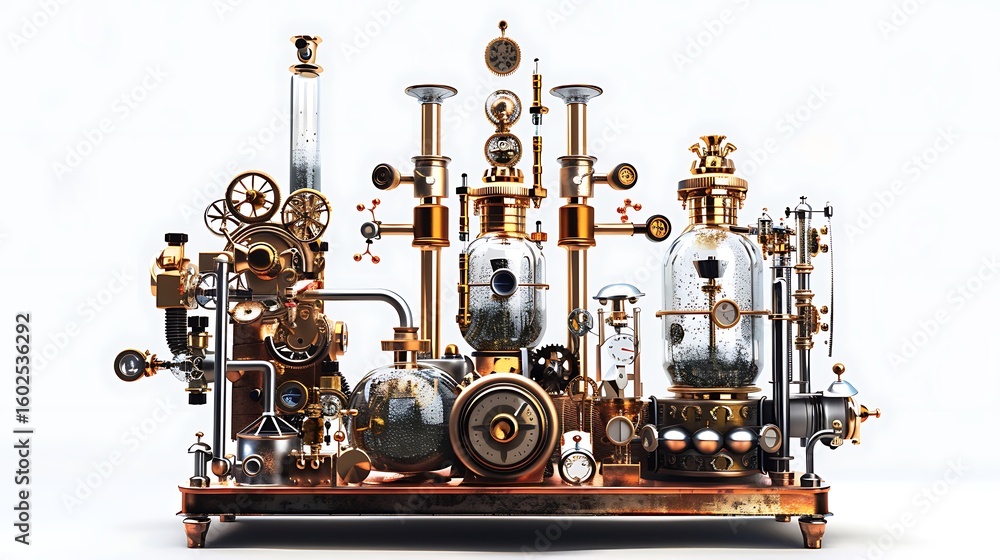 Fototapeta premium old engine room