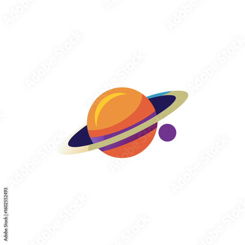 planet saturn spinning a hula hoop
