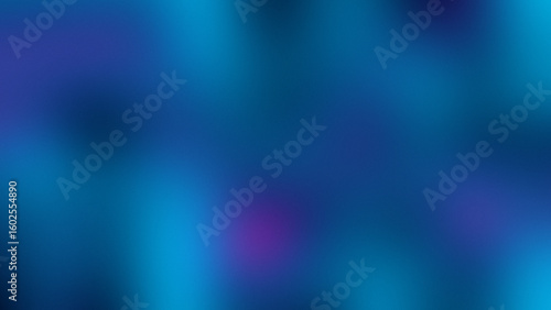 Photo of a deep blue and teal abstract background with subtle purple accents and a soft grainy texture