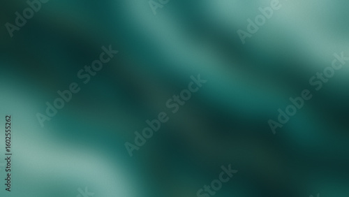 Photo of abstract teal and green gradient with subtle texture and soft light