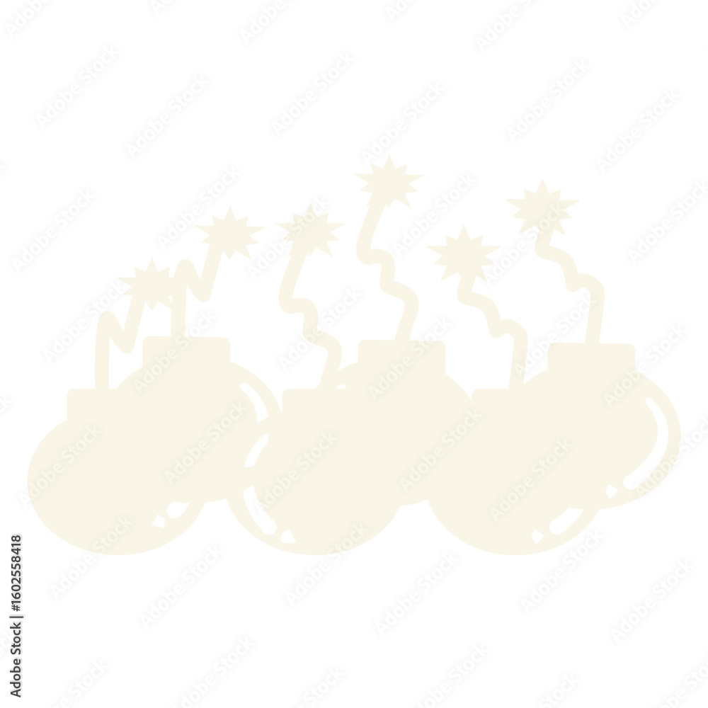 Naklejka premium Bom icon