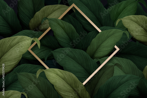 Tropical foliage background