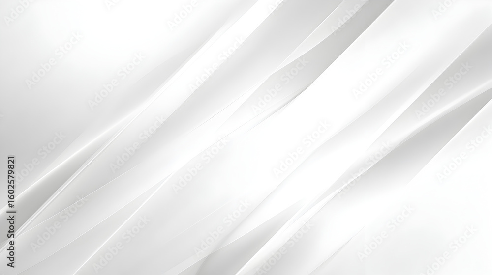 Obraz premium White abstract background smooth luminous diagonal layers minimal design excellent for esports graphics virtual event stages and innovation keynotes