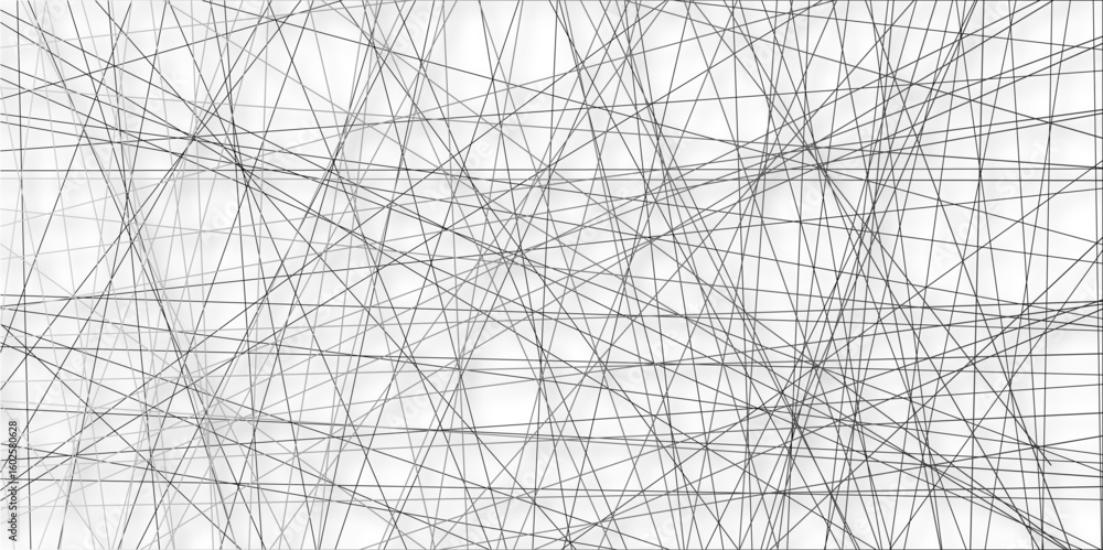 Obraz premium Abstract line background. abstract black lines with white background creative and geometric shape with white luxury pattern and paper texture and geometric shape with white luxury style.