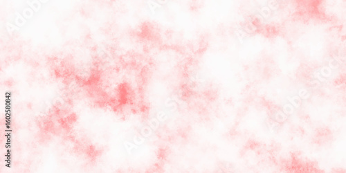 Hand painter colors watercolor stain texture abstract color pink texture background on white surface. Grunge and textured banner with free copy space. Modern Red Pink Watercolor.	
