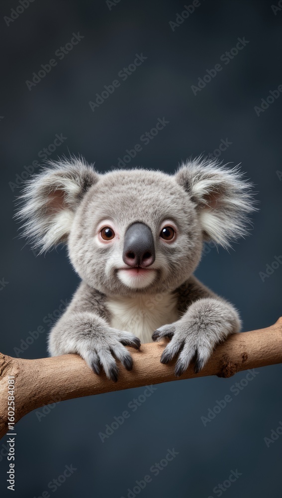 Obraz premium The cute koala baby