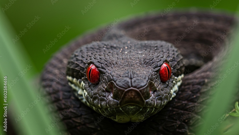 Fototapeta premium Viper Closeup