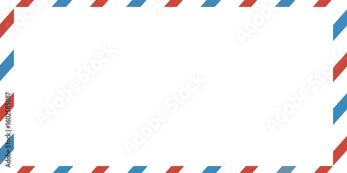 Air mail envelope. Letter icon. Postal service symbol. vector