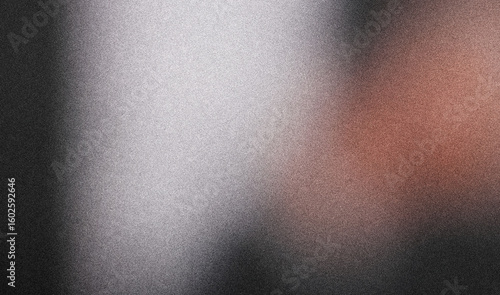 Grainy textured abstract background transitioning from black to light brown