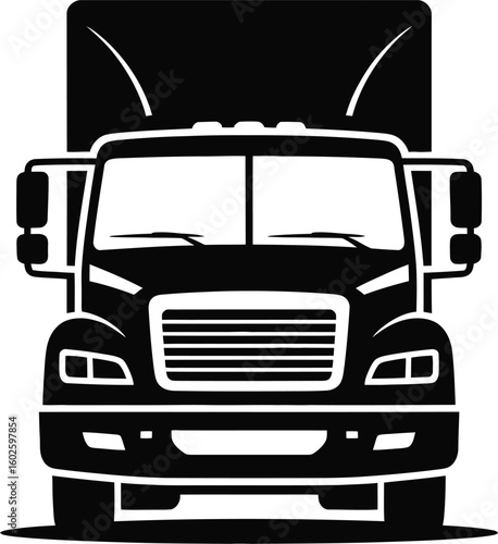 Silhouette of a firefighter wearing a helmet holding a flame, rendered in black, against transparent background
