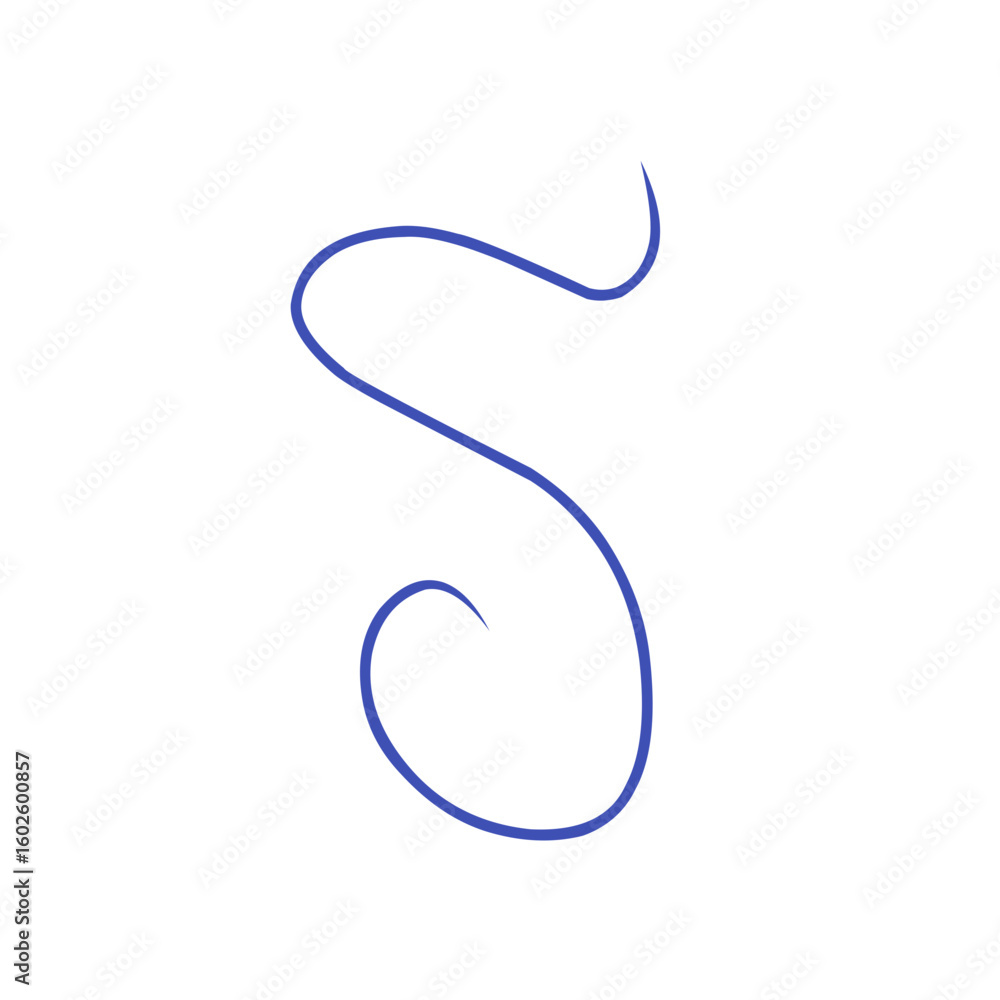 abstract curved line icon abstract curved line icon