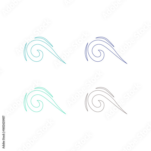 Water Splash Sign Symbol Logo Vector
