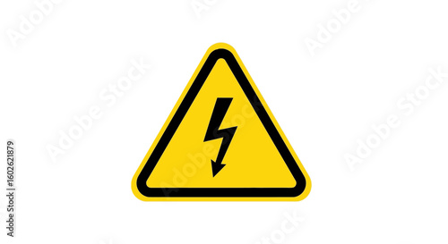 Free Download High Voltage Warning Sign - GFXLoad