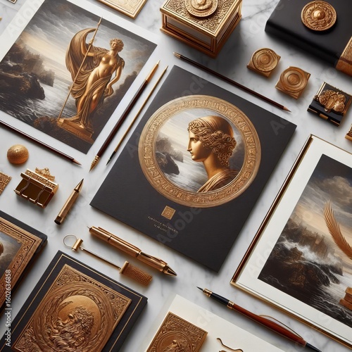 Highend stationery for galleries and luxury boutiques