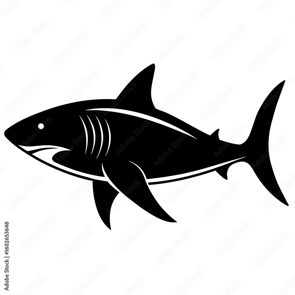 Obraz premium great white shark