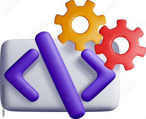 3D Code and Gear Components for Development