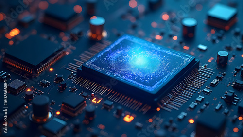Plakat Technology startup analyzing tariff hardware component costs