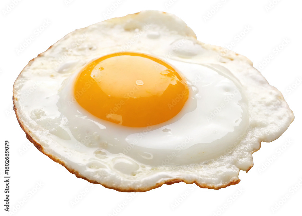 fried egg isolated on transparent background. fried egg isolated on transparent background.