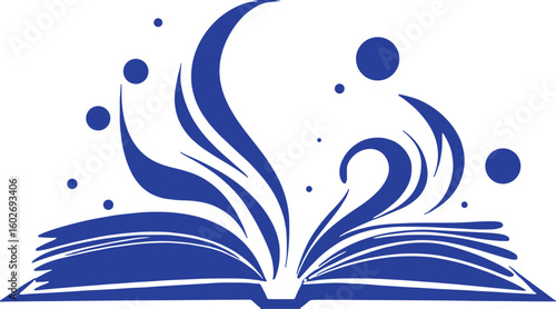 Flat Reading Adventure: Graphic Vector Book Collection