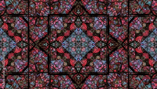 Wallpaper Mural Intricate stained glass pattern Torontodigital.ca