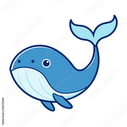 vector illustration of a fish