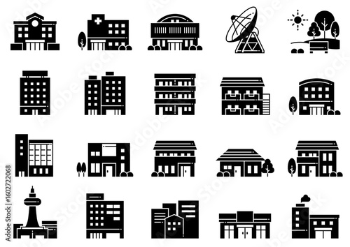 住宅・建築アイコン11　Housing & Architecture icons
