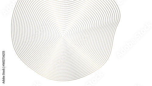 年輪のような円の背景ベクター素材