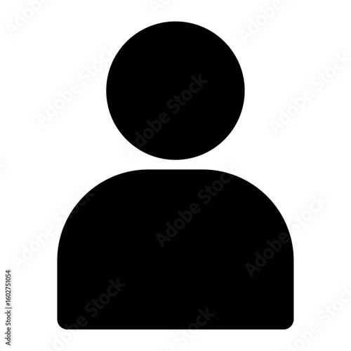 人物マークのアイコンイラスト003