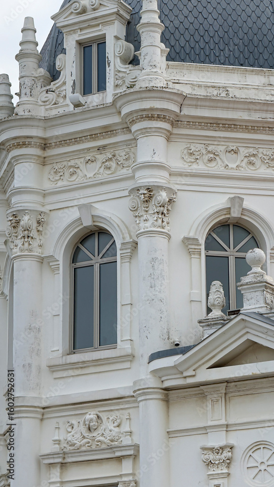 Obraz premium Architectural Details of Casino de Santander, Spain
