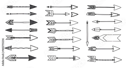 curved arrow vector, straight arrow vector, zigzag arrow, spiral arrow, circular arrow, wavy arrow, arrow with tail, arrow with head, double arrow, dotted arrow, dashed arrow, thick arrow, thin arrow,