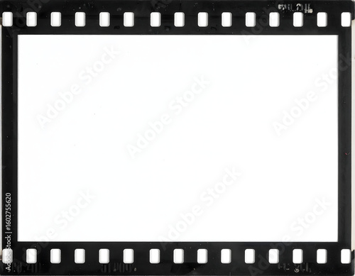 Blank filmstrip frame