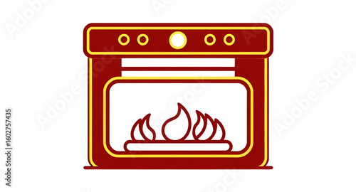  Home stove icon, Vector gas flame, Oven with burners, Gas fire stove, Kitchen utensil vector, Electric and gas stove, Gas stove flat design, Stove vector art, Top view gas stove, Gas burner top view,