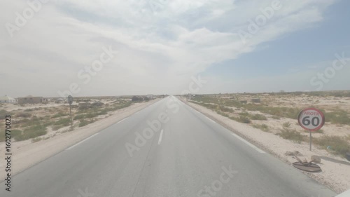 Driving In Mauretania