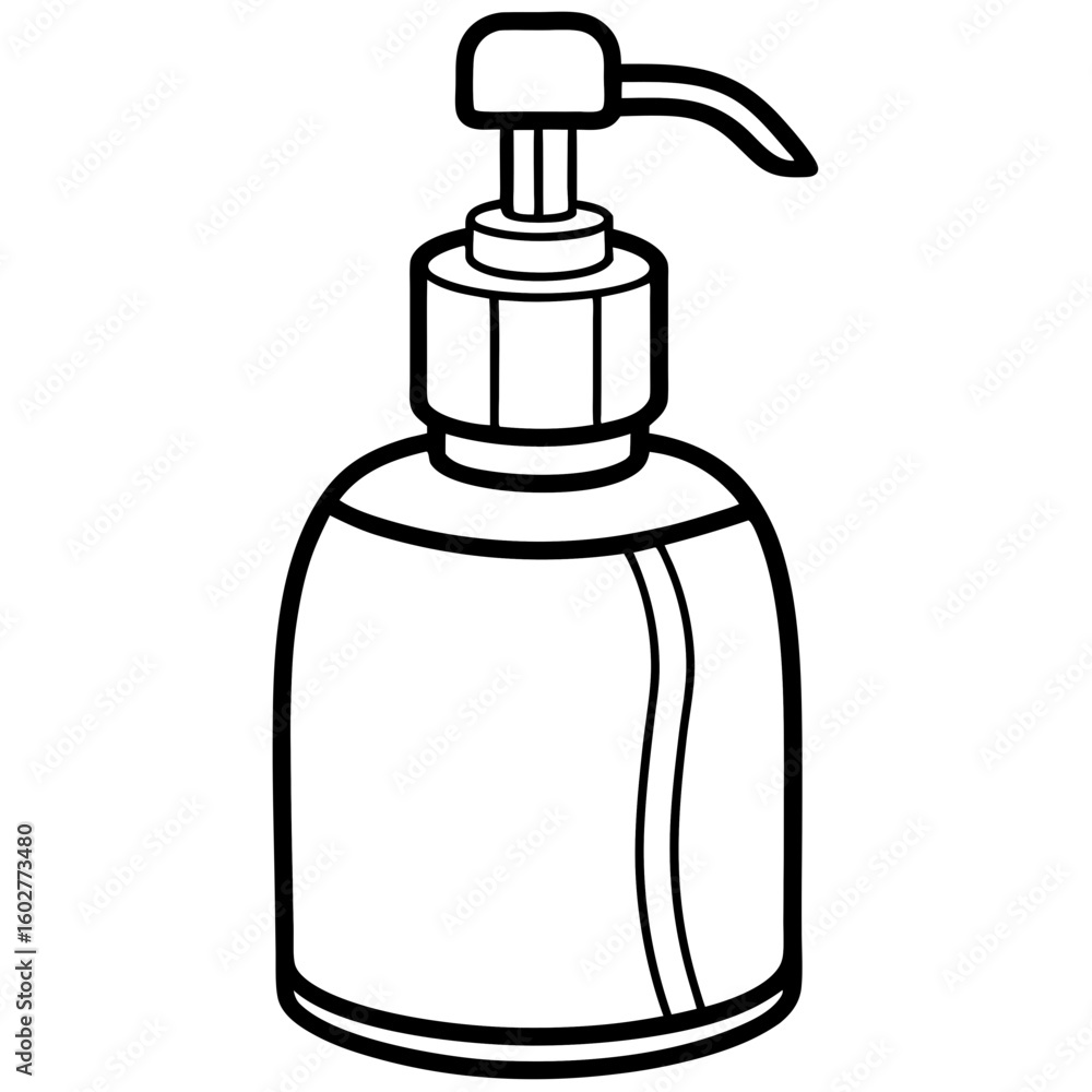 Obraz premium Clean Design Soap Bottle Icon