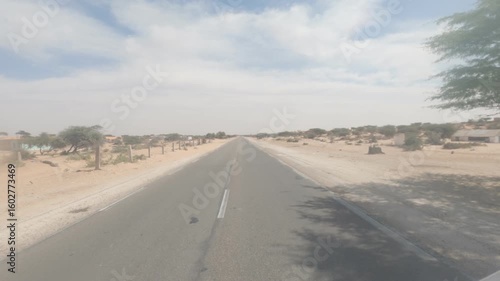Driving In Mauretania
