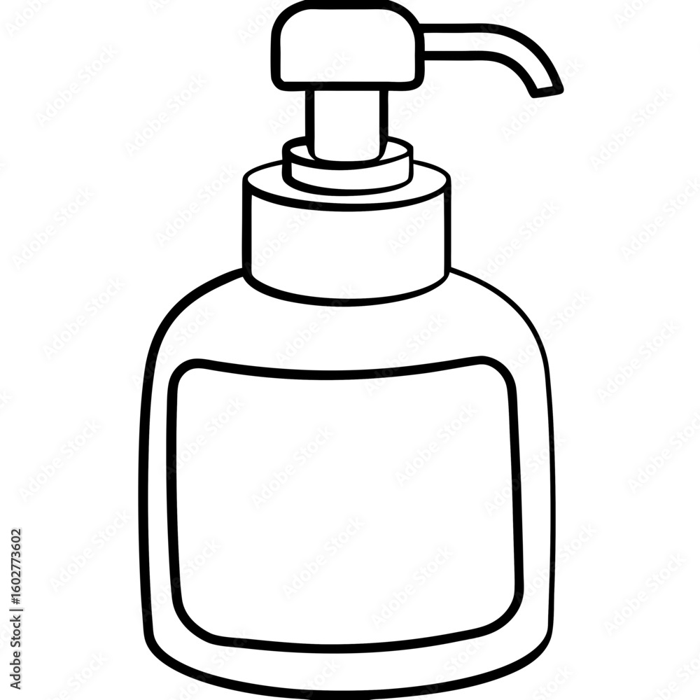 Clean Design Soap Bottle Icon Clean Design Soap Bottle Icon