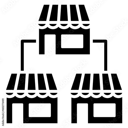 Franchise Glyph Icon