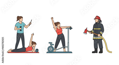 Diverse Professions and Lifestyles: Training, Exercise, and Emergency Services